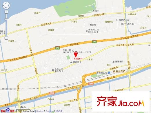 古婁新村交通圖