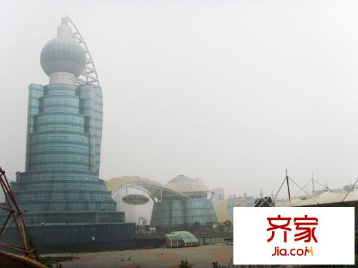 中國(guó)國(guó)際服裝城外景圖
