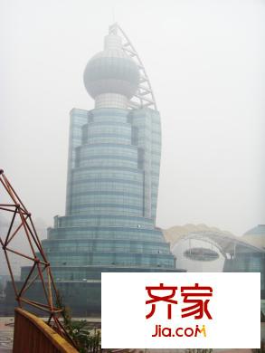 中國(guó)國(guó)際服裝城外景圖