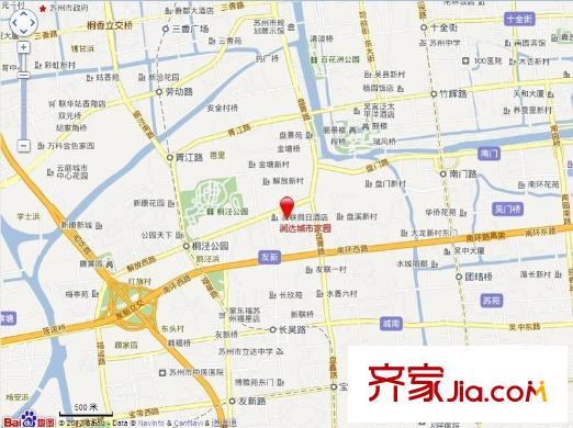 潤達(dá)新村二期交通圖