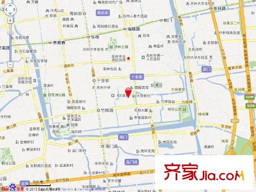 木杏新村交通圖