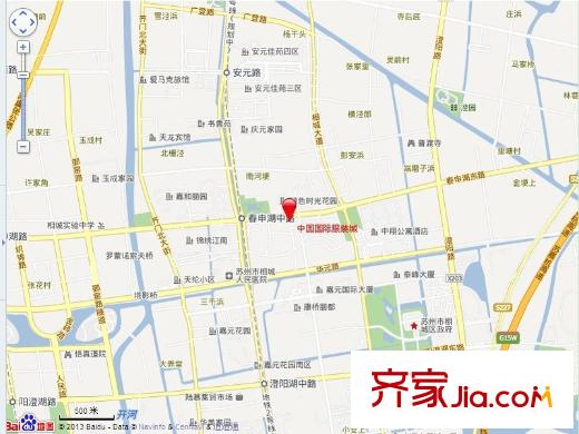 中國國際服裝城交通圖