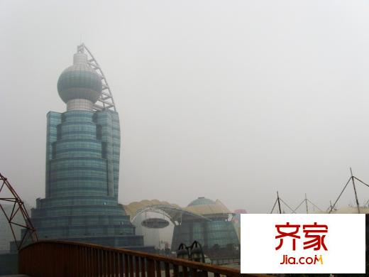 中國(guó)國(guó)際服裝城外景圖