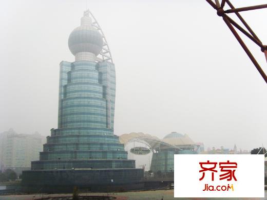 中國(guó)國(guó)際服裝城外景圖