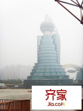中國(guó)國(guó)際服裝城外景圖