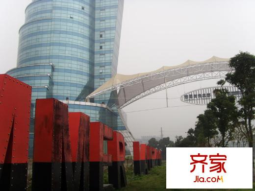 中國國際服裝城外景圖