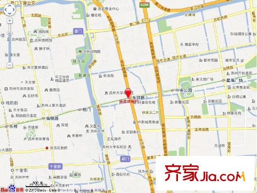 徐家浜新村交通圖