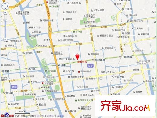 金都名苑交通圖