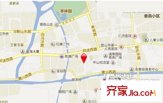 城南家園交通圖