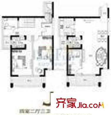 槐樹巷 5室 戶型圖