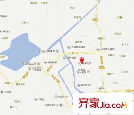 福溪花園交通圖1