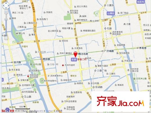 彩香二村交通圖