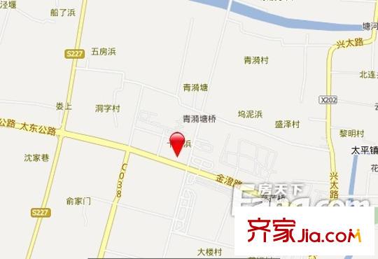 泰和郡交通圖