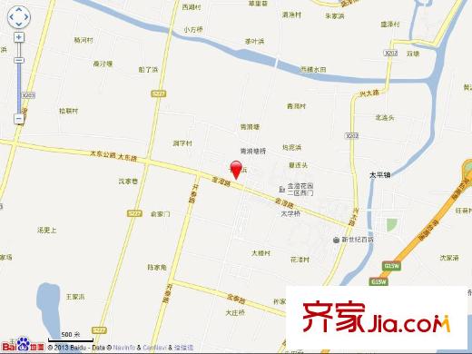 泰和郡交通圖交通示意圖