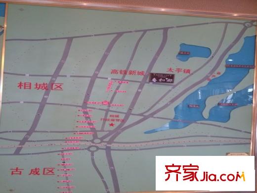 泰和郡交通圖區(qū)位圖