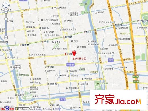 東小橋弄小區(qū)交通圖