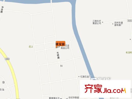 埭寶園交通圖