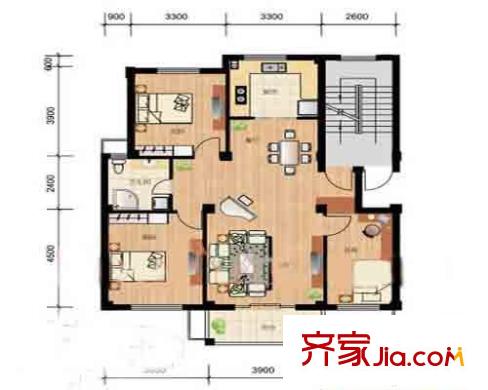 皇宮后 戶型圖