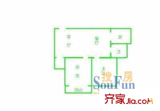  皇宮后 戶型圖