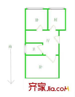 婁門下塘 戶型圖