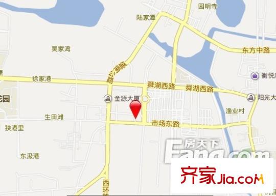 東盛步行街交通圖
