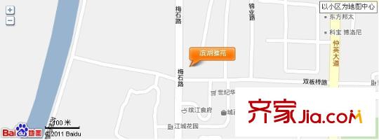 濱湖雅苑交通圖 