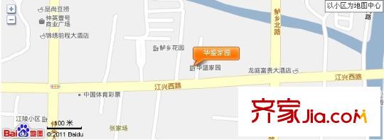 華盛家園交通圖 