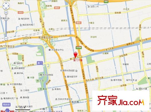 婁門下塘交通圖
