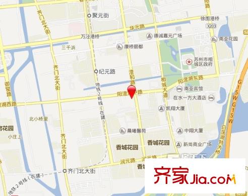 澄和花園交通圖