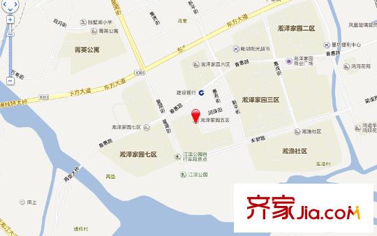 淞澤家園五區(qū)交通圖