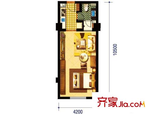 新城尚品匯公寓戶(hù)型圖89de0228dfd7c9c70a001bf3734_p1_mk1 