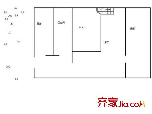 團(tuán)結(jié)橋巷小區(qū)戶型圖團(tuán)結(jié)橋巷 2室 戶型圖 2室1廳1衛(wèi)1廚