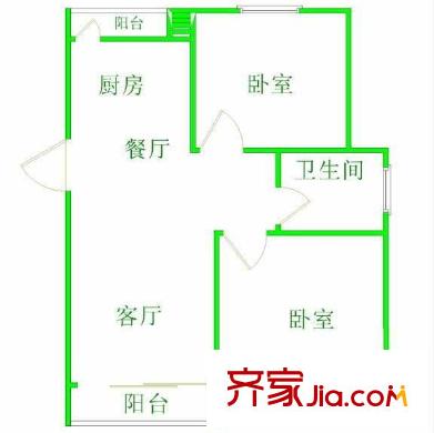 夏蓮花園 戶型圖