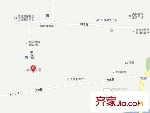 湘苑小區(qū)交通圖