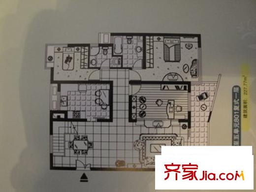 榮盛青年公寓戶型圖戶型圖 2室1廳2衛(wèi)1廚