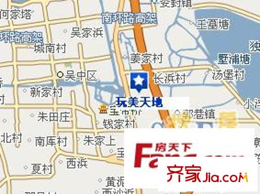 玩美天地交通圖