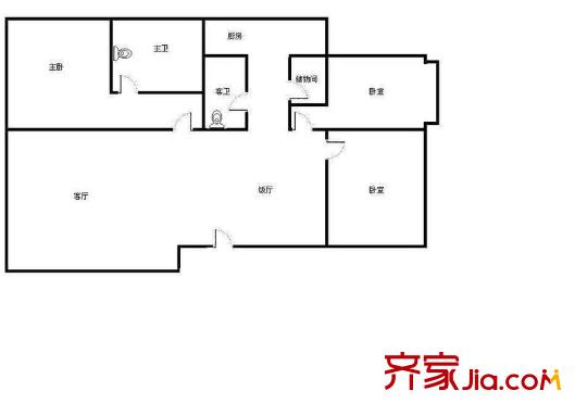 盤南公寓 戶型圖