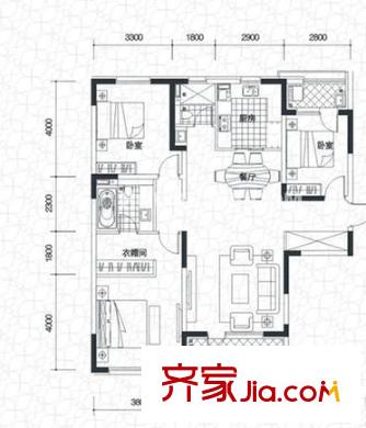 海馨花園 戶型圖