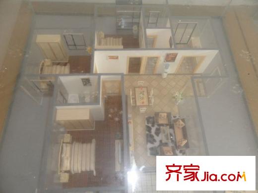 龍景花園二期戶型圖戶型圖 3室2廳2衛(wèi)1廚
