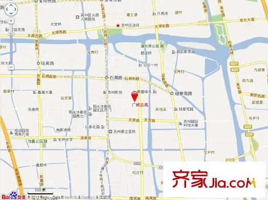 廣楓名苑交通圖