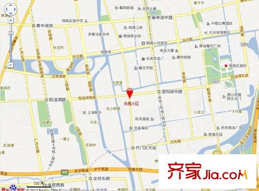 樂苑小區(qū)交通圖