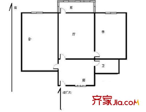 登云家園 戶型圖