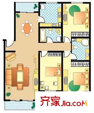 登云家園 戶型圖