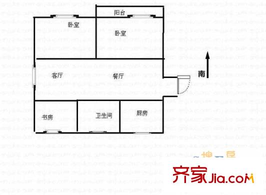 夏蓮花園 戶型圖