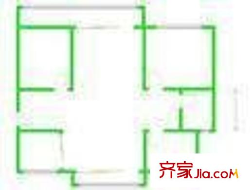賽格雙城 6室 戶型圖