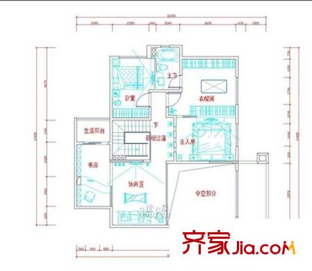 紫薇花園戶型圖3室2廳1衛(wèi) 3室2廳1衛(wèi)1廚