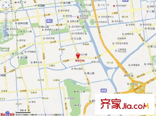 賽格雙城交通圖