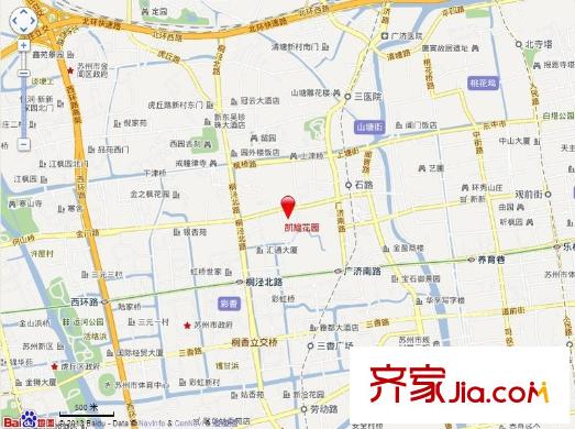 凱旋花園交通圖