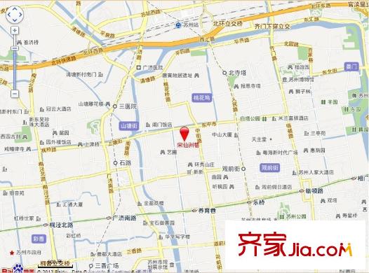 宋仙洲巷交通圖