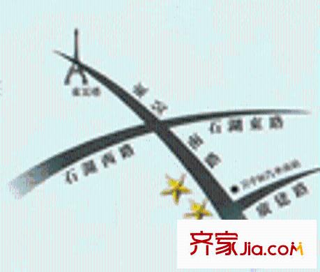 凱悅大廈公寓交通圖
